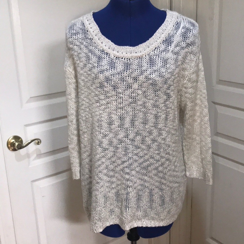 RDI Cream Sweater Size Large